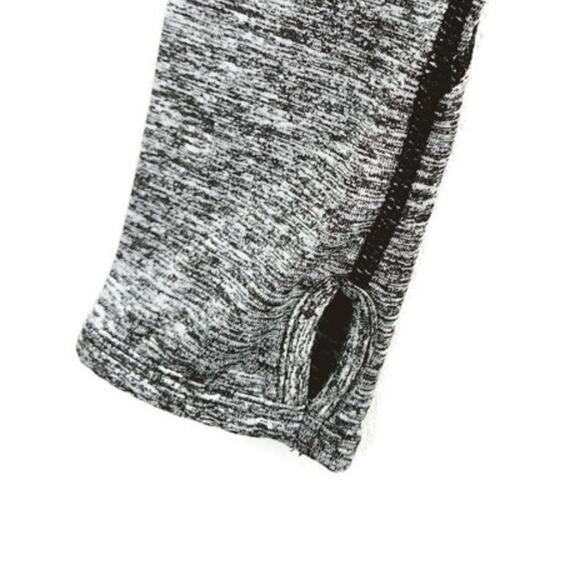 Forever 21 Women's Activewear Thumb Hole Quarter Zip Gray Pullover Small - Picture 5 of 9